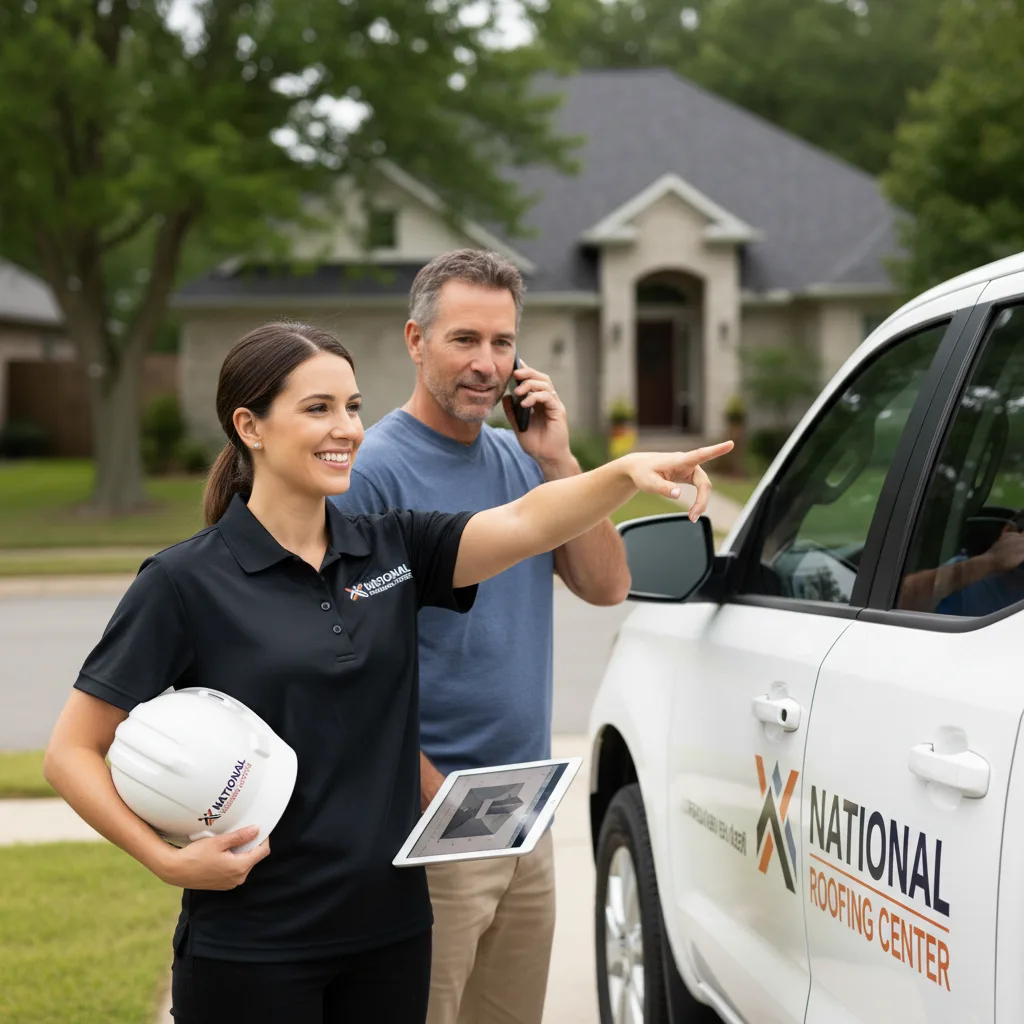 National Roofing Center customer support in Iowa Park